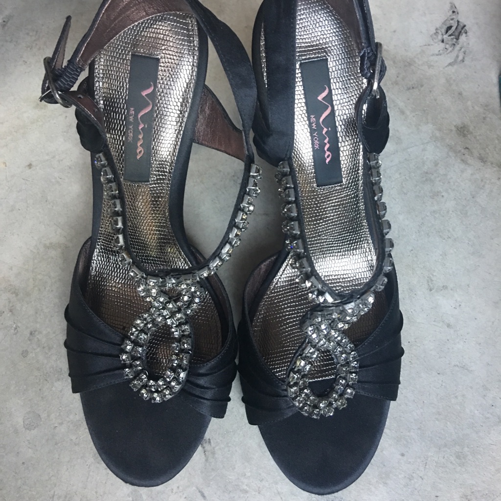 Nina Black Heels